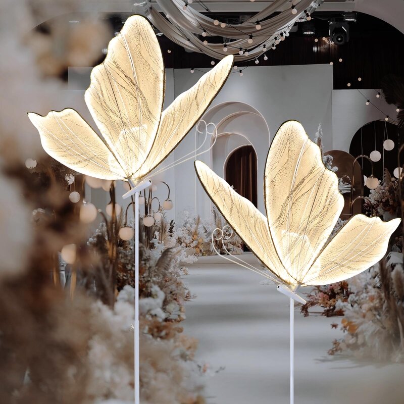 Led 3d Butterfly Light Factory - OEM Wholesale Creative Giant for T-Stage Road Guide