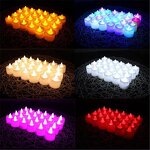 Flickering LED Candle Factory - OEM Led Flameless Wax Pillar with Moving Flame