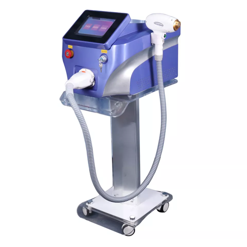 Portable Machine 755nm 1064nm 1320nm Beauty Salon Equipment for Pigmented Tattoo Skin Rejuvenation