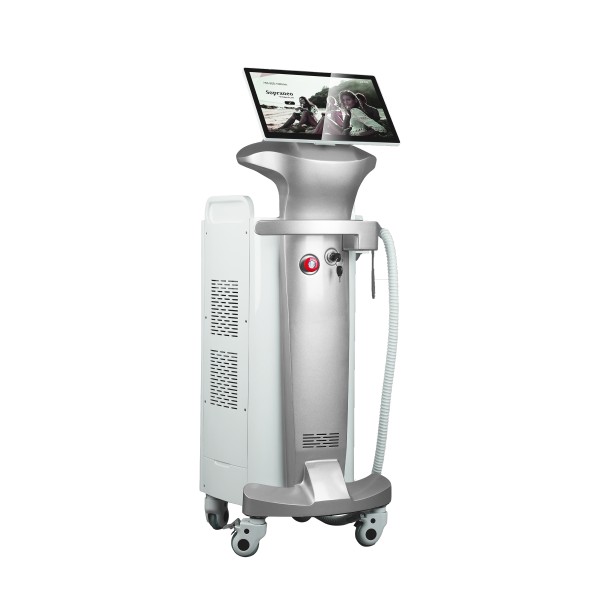 600w-1800W Power Semiconductor Triple Wavelength Diode Laser Hair Removal Machine
