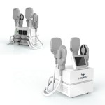2/4 Handles Hi-emtpro Muscle Reduce Burn Fat Beauty Equipment Ems Body Sculpting Machine
