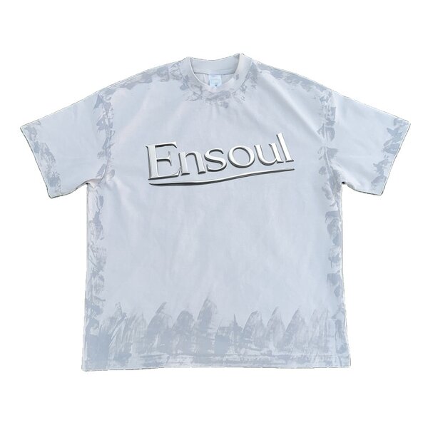 Men's T-Shirt Factory - Custom Foil Print & Distressed Tee