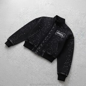 Men's Winter Jacket Factory - Custom Embroidered & Rhinestone