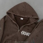 Men's Sweatsuit Factory - Custom Distressed & Printed Set