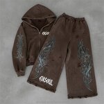 Men's Sweatsuit Factory - Custom Distressed & Printed Set