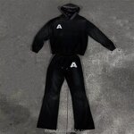 Men's Sweatsuit Manufacturer - Custom Embroidery & Flared Set