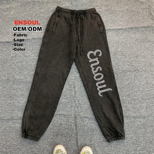 Men's Sweatpants Factory - Custom Acid Wash & High Waist