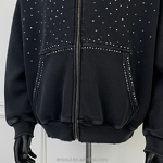 Unisex Zip Hoodie Manufacturer - Custom Printing & Rhinestone
