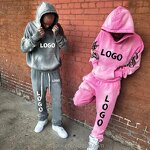 Men's Sweatsuit Factory - Custom Stacked Pants & Hoodie Set
