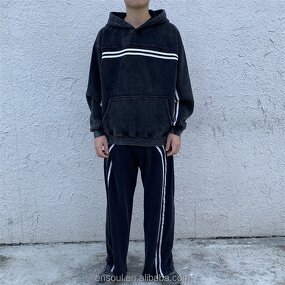 Men's Sweatsuit Factory - Custom Heavyweight & Drop Shoulder Set