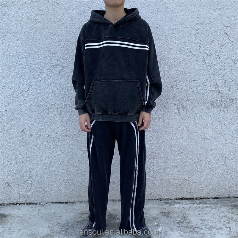 Men's Sweatsuit Factory - Custom Heavyweight & Drop Shoulder Set