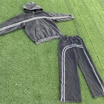 Men's Sweatsuit Manufacturer - Custom Stripe & Flared Set