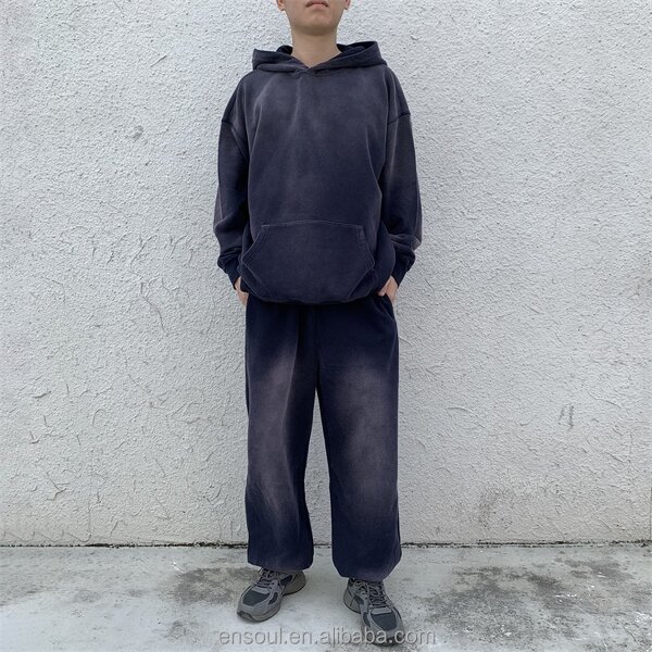 Plus Size Sweatsuit Factory - Custom Acid Wash & Distressed Set