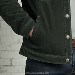 Men's Corduroy Jacket Factory - Custom Embroidery & Fleece Lining