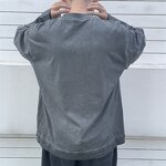 Men's Long Sleeve T-Shirt Factory - Custom Acid Wash & Streetwear