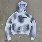Men's Zipper Hoodie Factory - Custom Embroidery & Vintage Wash