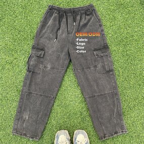 Men's Cargo Jeans Factory - Custom Distressed & Baggy Fit Pant
