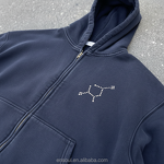 Men's Zipper Hoodie Factory - Custom Vintage & Distressed Style