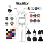 Men's Tracksuit Manufacturer - Custom Puff Print & Heavyweight Set