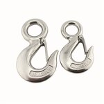 Crane Hook Factory - OEM Chain Hoist Forged Stainless Steel 304 Lifting Hook