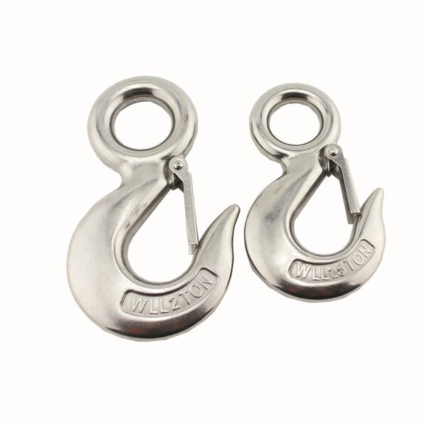 Crane Hook Factory - OEM Chain Hoist Forged Stainless Steel 304 Lifting Hook