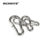 Locking Carabiner Manufacturer - OEM Heavy Duty Hammock Stainless Steel Carabiner Hook