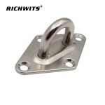 Diamond Pad Eye Plate Manufacturer - OEM Factory Price High Polished Boat Stainless 316/304