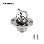 Oval Drain Plug Factory - OEM Marine Hardware Stainless Steel Hole Thread