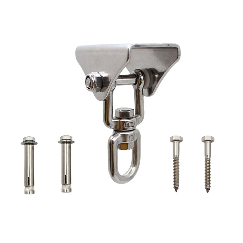 Swivel Ceiling Hook Factory - OEM Factory Supply 304 360 Degree for Swing Hammock