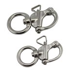 Swivel Snap Shackle Manufacturer - OEM 2065mm Rigging Hardware Stainless Steel 316 Round