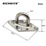 Anchor Diamond Plate Manufacturer - OEM Stainless Steel Marine Boat Ceiling Wall Mount Hook