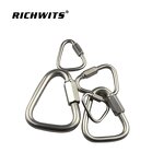 Triangle Quick Links Factory - OEM Heavy Duty Rigging Hardware Delta Large Stainless Steel