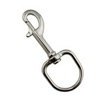 Carabiner Leash Hook Factory - OEM Stainless Steel Oval Ring Swivel Snap Hook