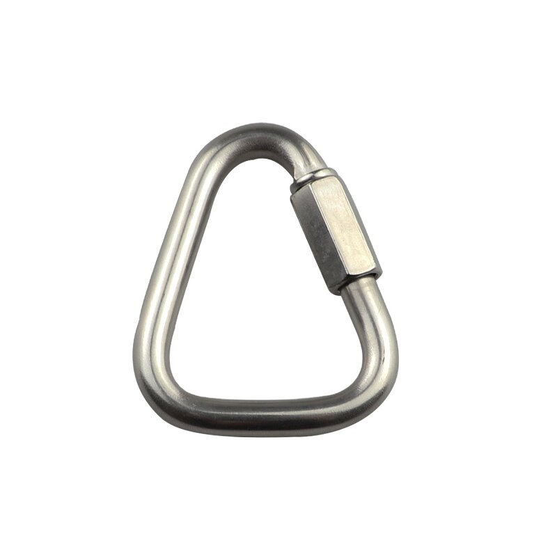 Triangle Quick Links Factory - OEM Heavy Duty Rigging Hardware Delta Large Stainless Steel