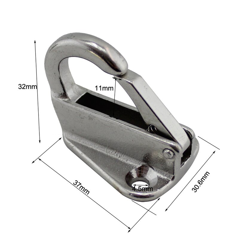 Marine Fender Hook Factory - OEM High Quality Boat Hardware 316 Stainless Steel