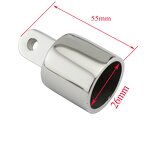 Pipe Eye End Manufacturer - OEM Marine Canopy Tube 316 Stainless Steel 1" 25mm