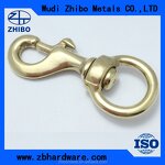 Snap Hook Manufacturer - OEM Rigging Hardware Swivel Carabiner for Dog Brass