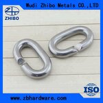 Chain Connecting Link Factory - OEM Stainless Steel 304 316 C Shaped