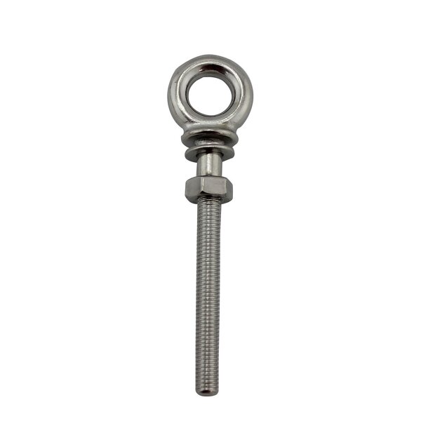 Long Eye Bolt Manufacturer - OEM Stainless Steel316 Fastener with Washer and Nut