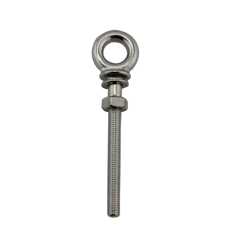 Long Eye Bolt Manufacturer - OEM Stainless Steel316 Fastener with Washer and Nut
