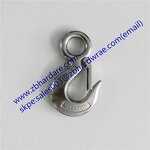 Crane Hook Factory - OEM Chain Hoist Forged Stainless Steel 304 Lifting Hook