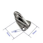 Fender Spring Hook Factory - OEM 43mm Boat Sail Stainless Steel 316 Fending Hook