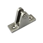 Deck Hinge Set Manufacturer - OEM 3 Bow Stainless Steel 316 Marine Bimini Top Fitting