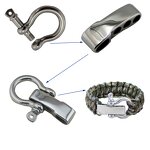 D Ring Shackles Manufacturer - OEM Outdoor Hardware Stainless Steel Clasps for Bracelets