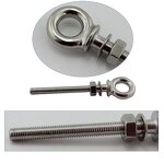 Long Eye Bolt Manufacturer - OEM Stainless Steel316 Fastener with Washer and Nut