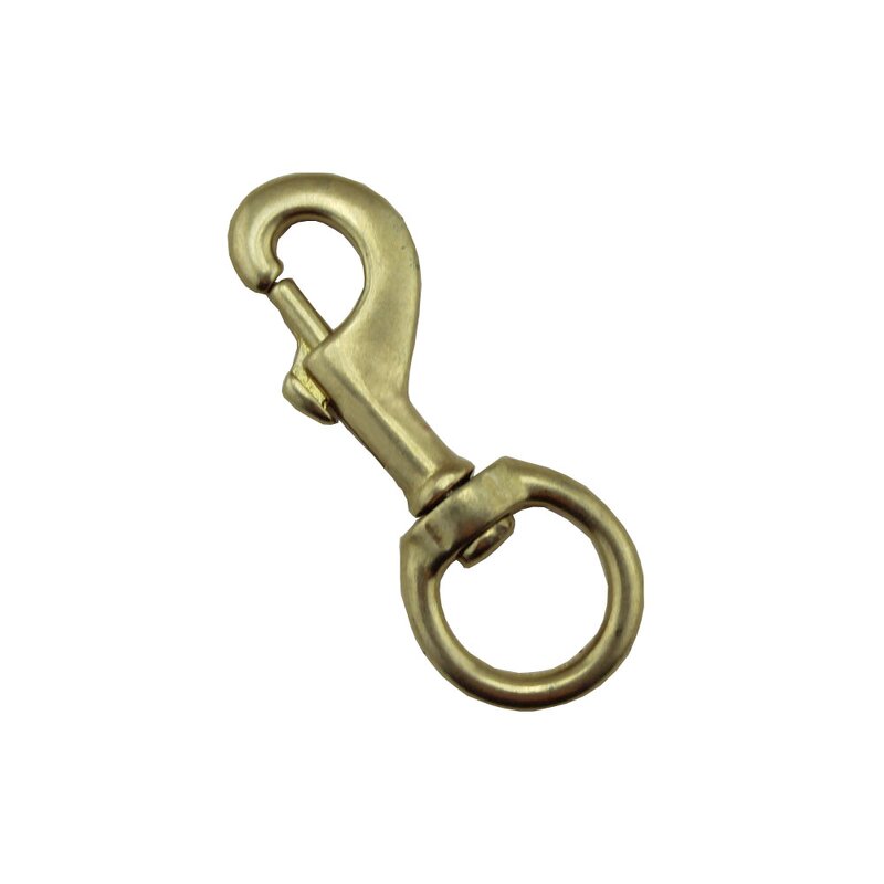 Snap Hook Manufacturer - OEM Rigging Hardware Swivel Carabiner for Dog Brass