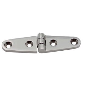 Marine Hatch Hinge Factory - OEM Strap Hinge Stainless Steel 316 Casting 6 Holes