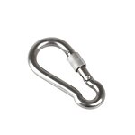 Locking Carabiner Manufacturer - OEM Heavy Duty Hammock Stainless Steel Carabiner Hook