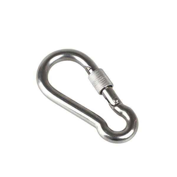 Locking Carabiner Manufacturer - OEM Heavy Duty Hammock Stainless Steel Carabiner Hook