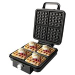 Waffle Maker Manufacturer - OEM Custom 4 Slice Non-stick Waffle Iron